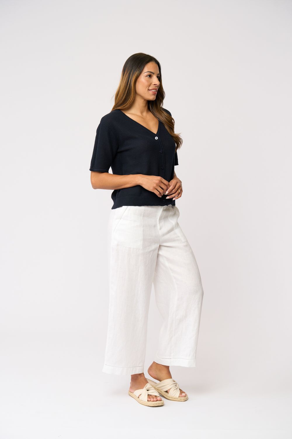 Bee-lieve It Cardi, Colour: Midnight, Size: XS