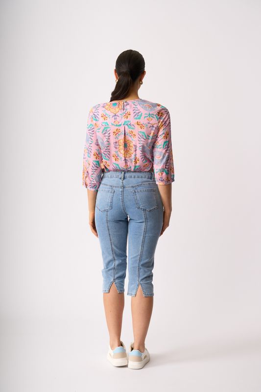 Denim Capri