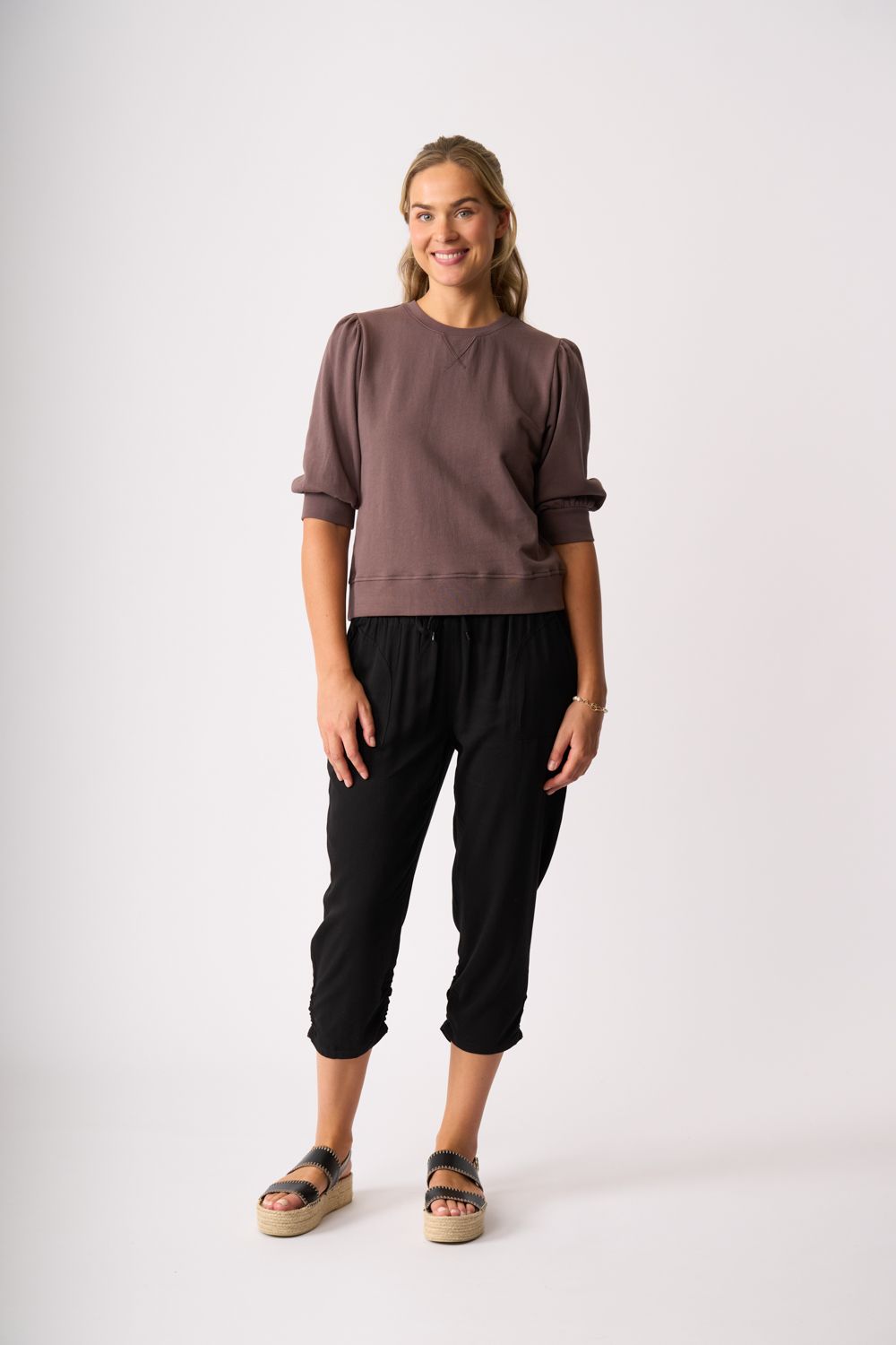 Draped Cuff Trousers