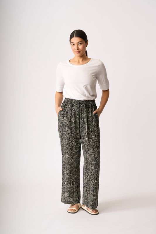 Pull On Straight Trouser