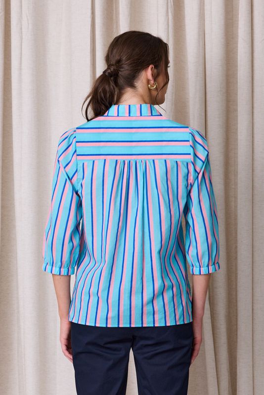 Match Stripe Shirt