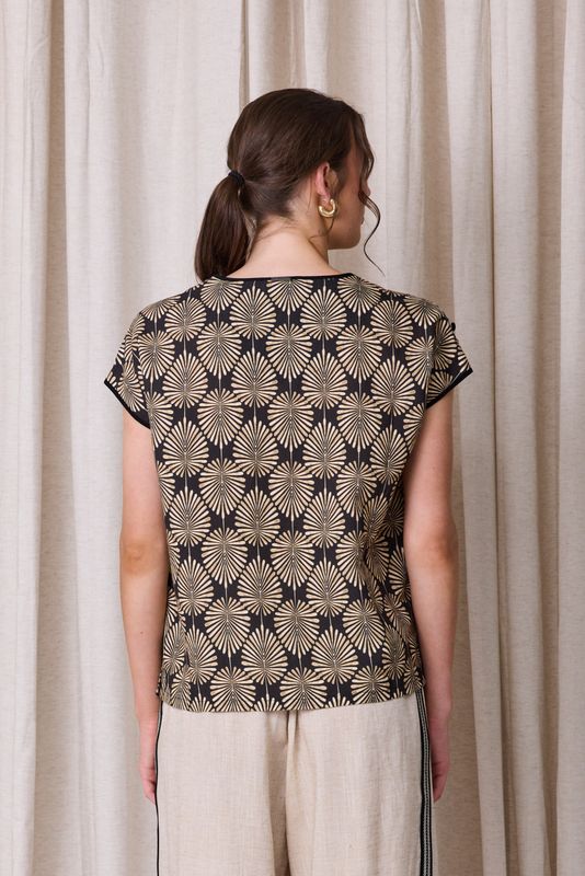 Gaby Printed Top