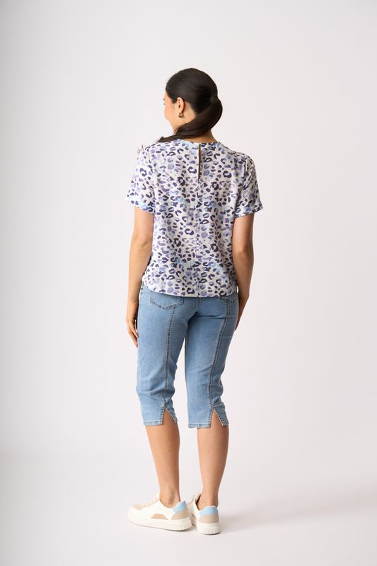 Pleat Neck Top