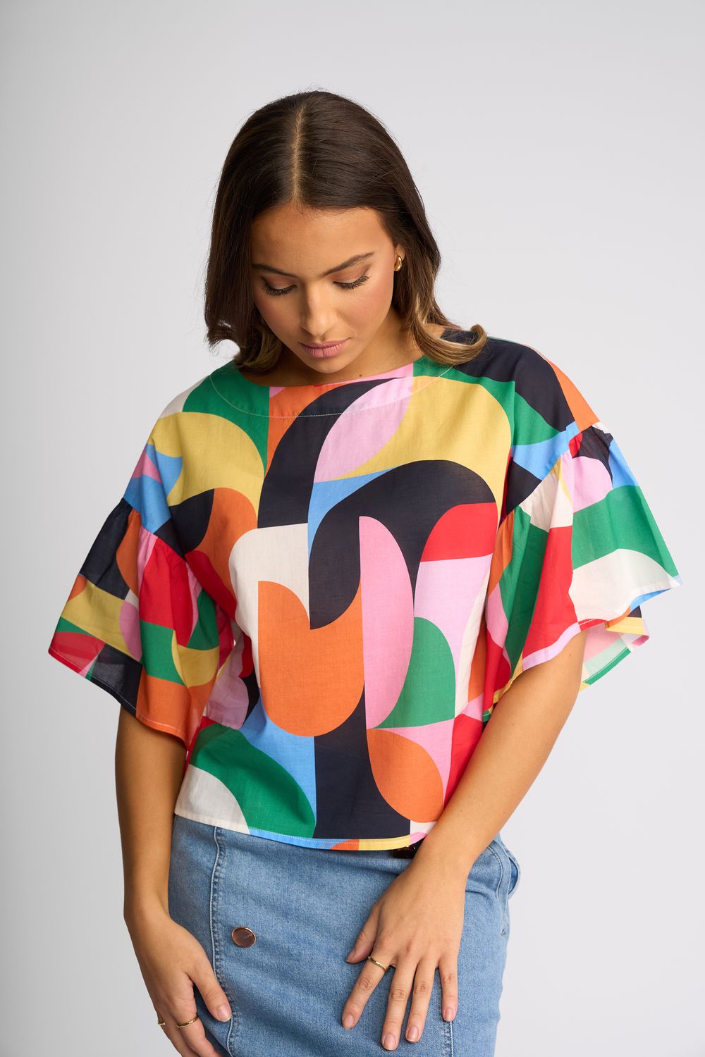 Brooke Top Printed