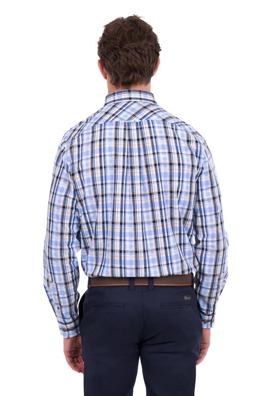 Mens Roman 2 Pocket LS Shirt