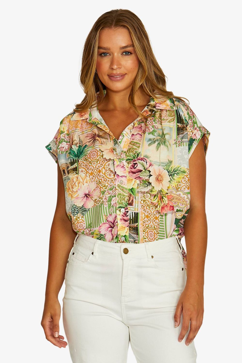 Resort Roses Top