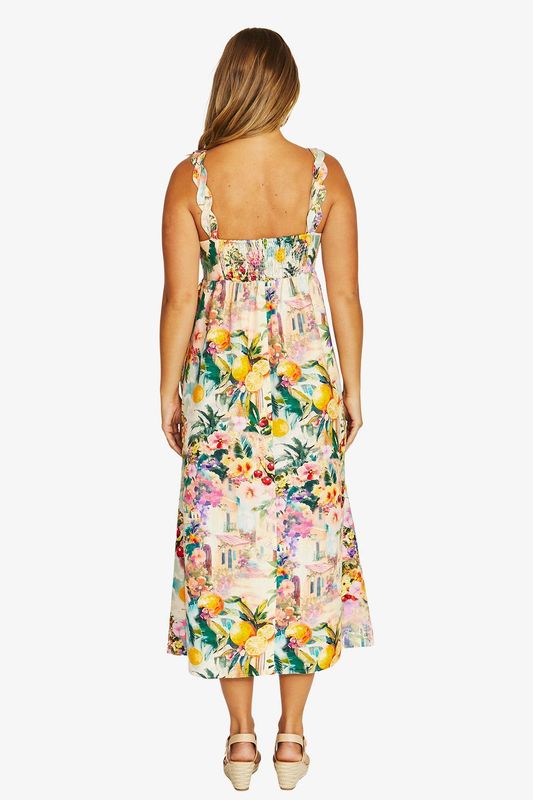 Amalfi Coast Wave Dress