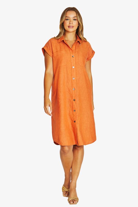 2 Pocket Shirt Dress