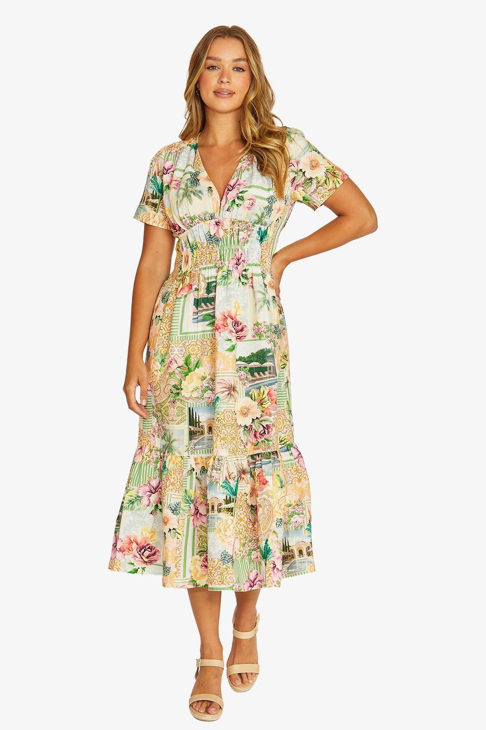 Resort Roses Dress