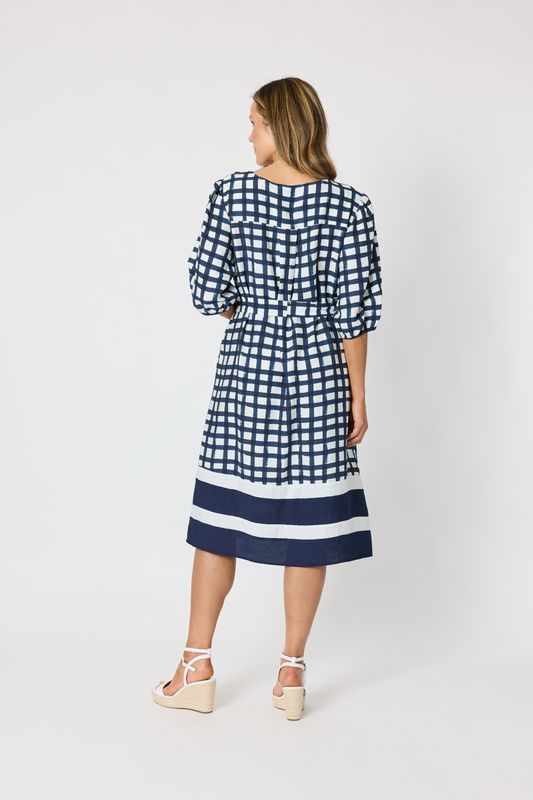 Monaco Grid Dress
