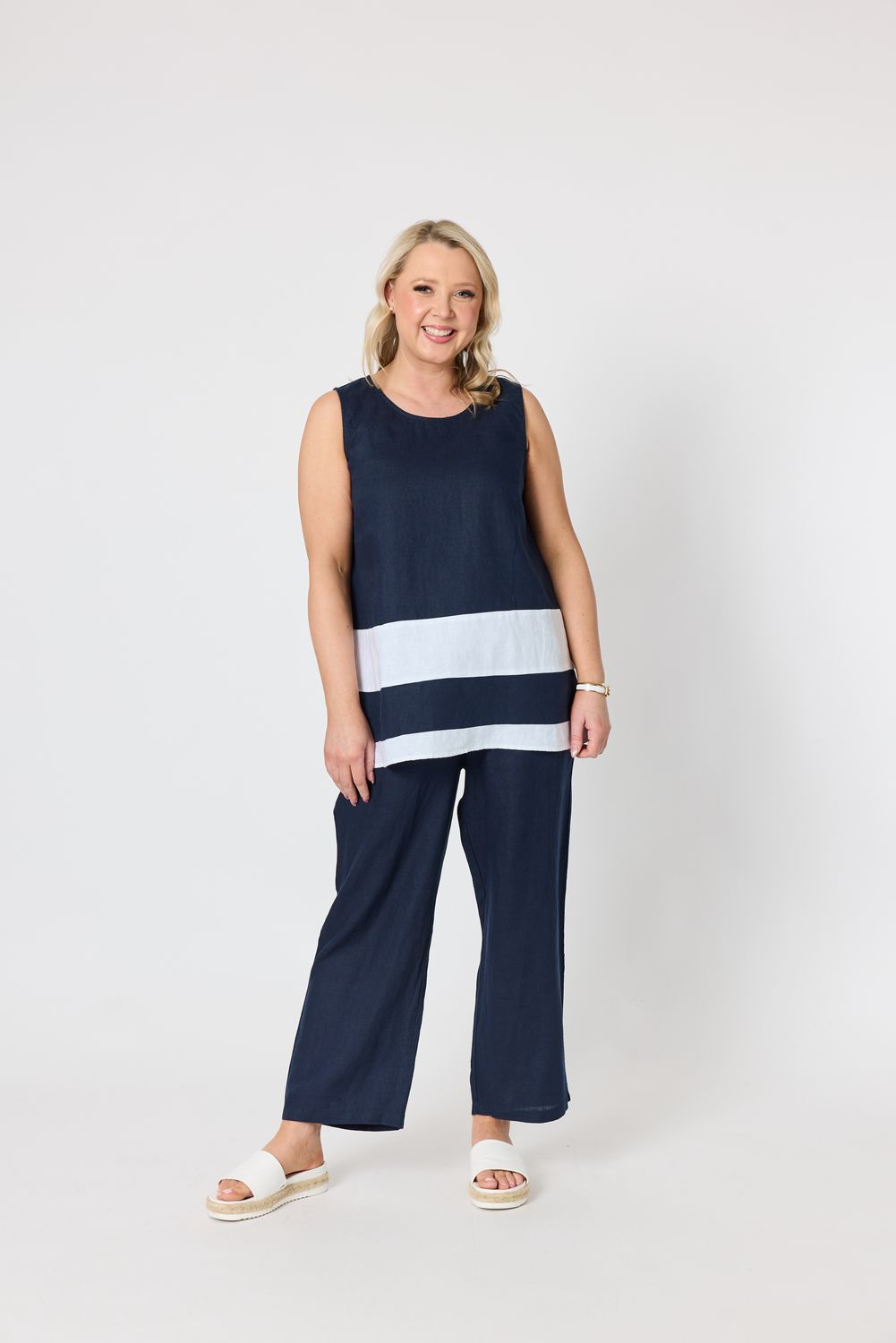 Chloe Linen Top