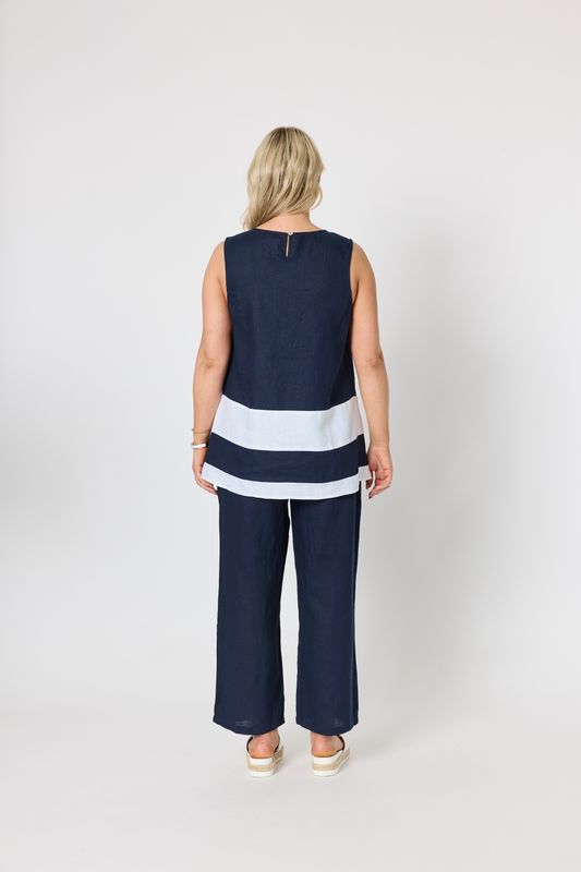 Chloe Linen Top