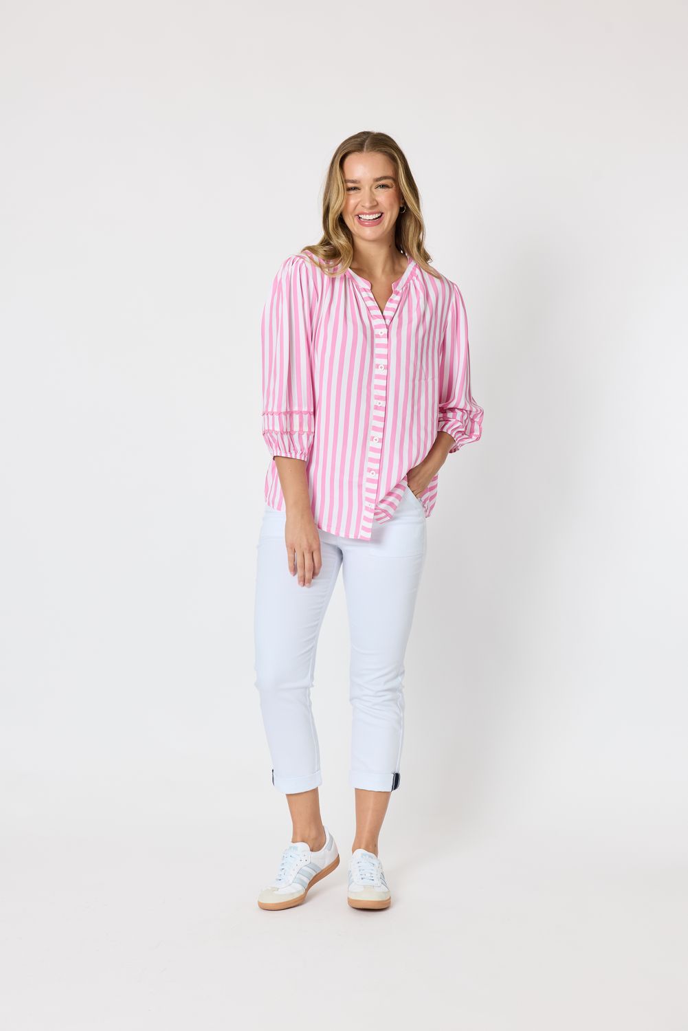 Montecito Stripe Top