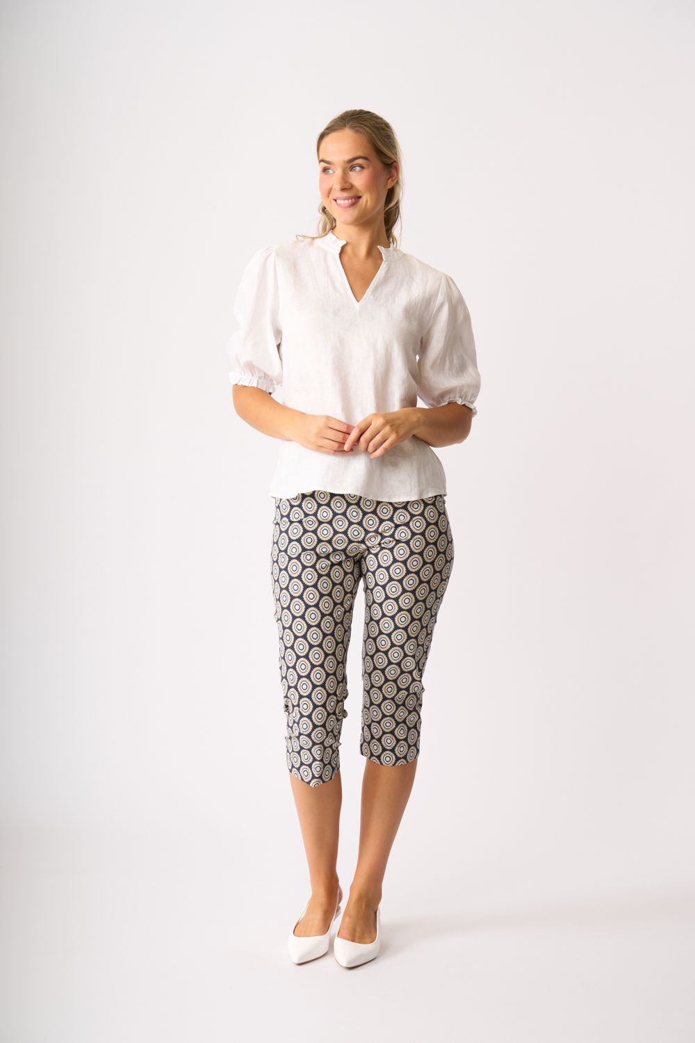 Printed 3/4 Pant