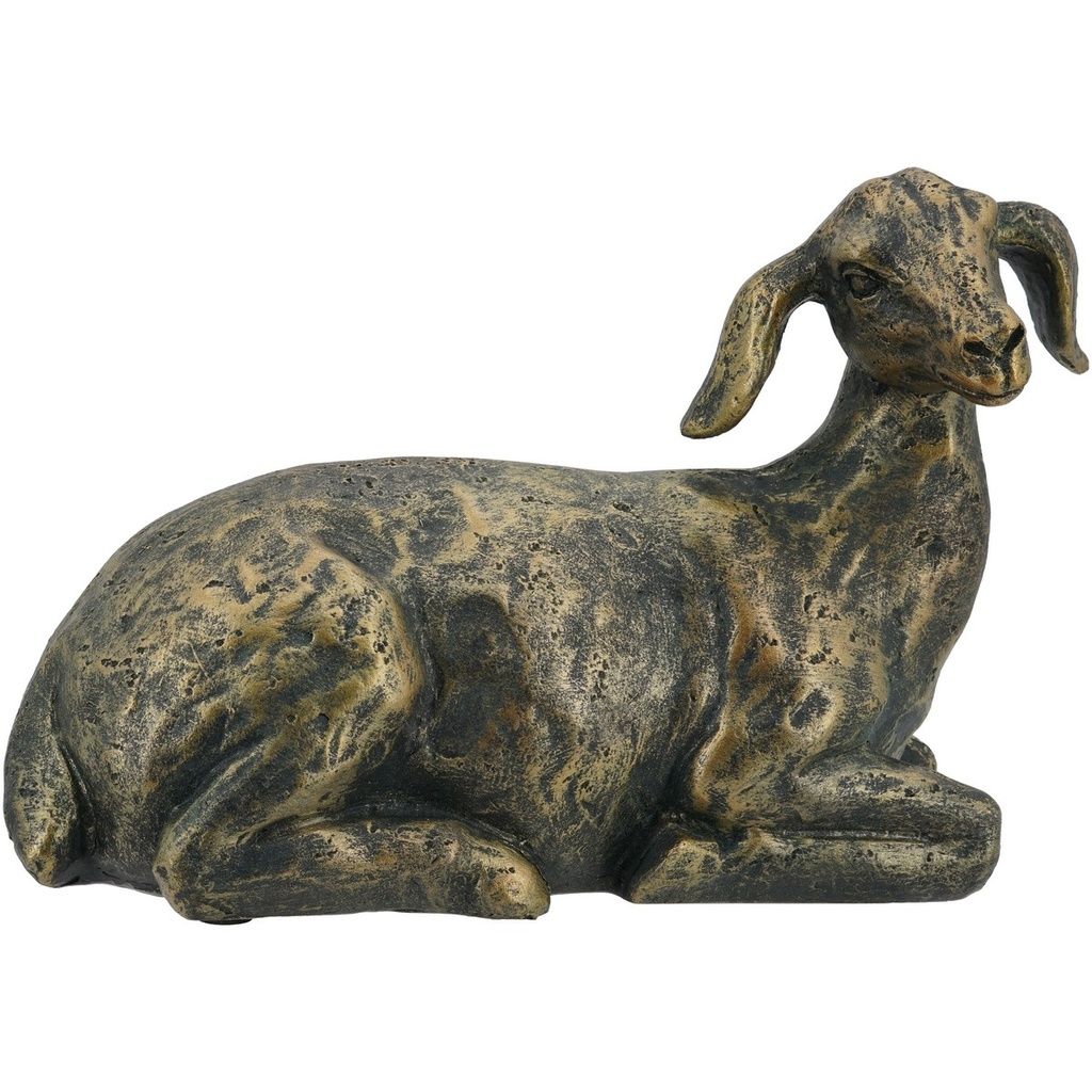 Bronze Sheep Laying