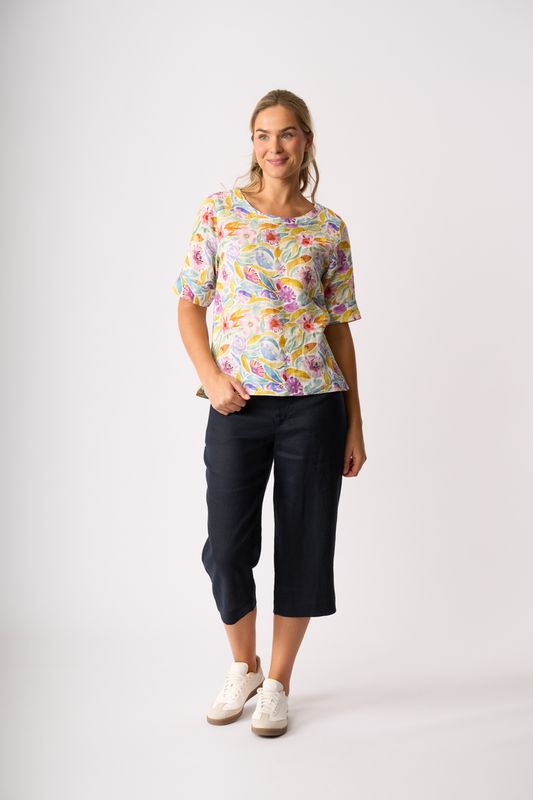 Pleat Back Top