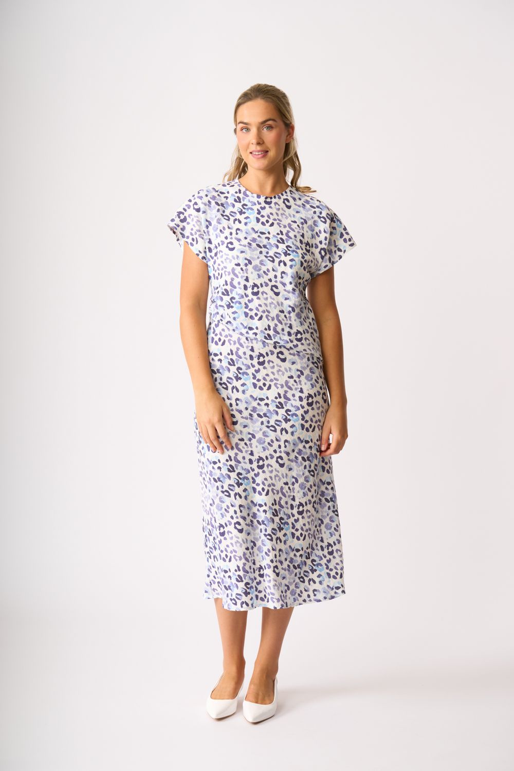 Asymmetric Waist Detail Dress