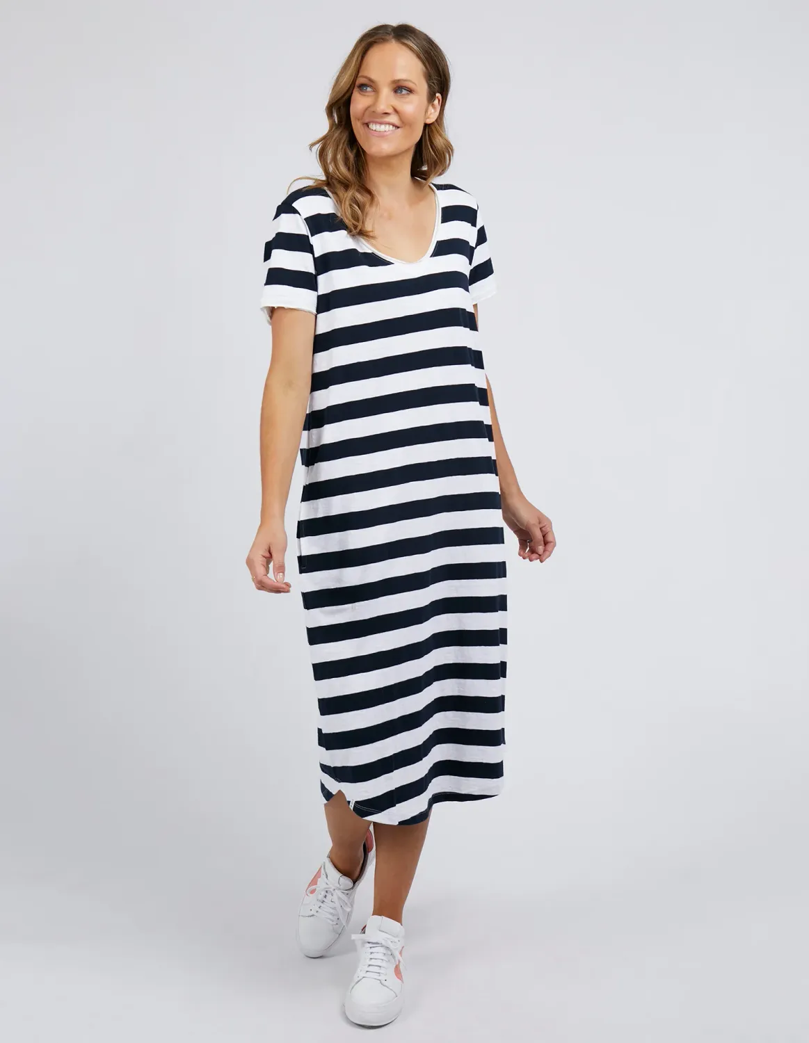 Maeve Midi Dress Stripe