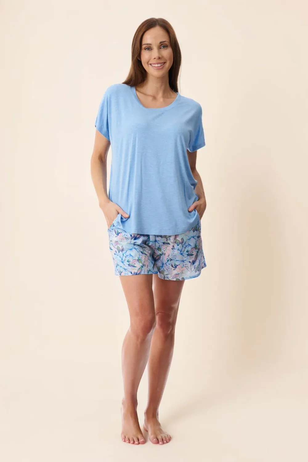 Bari Short Pyjama Knit Top