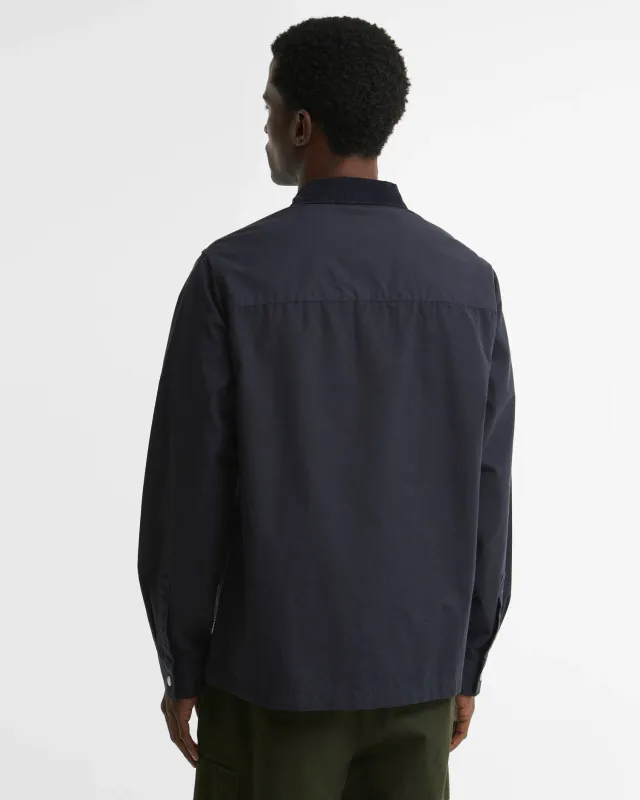 Barbour Cord Collar Twill Overshirt