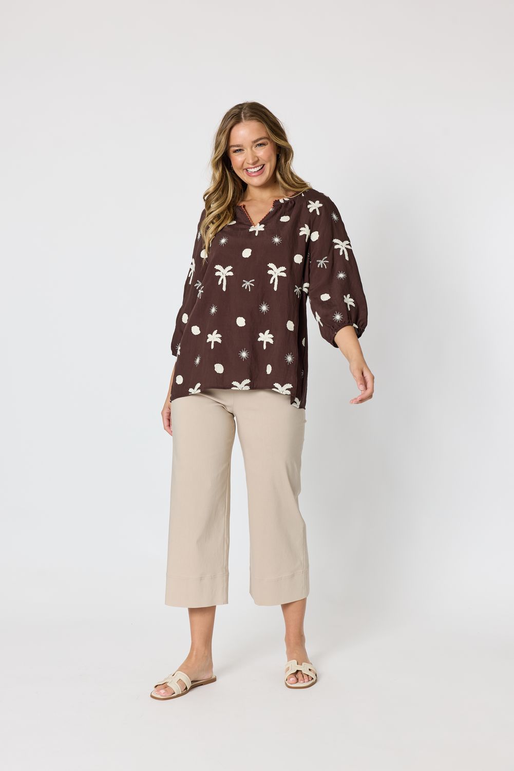 Canopy Embroidered Top