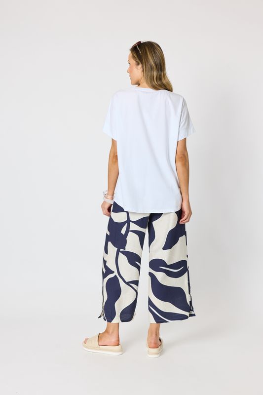 Bay Leaf Print Pant