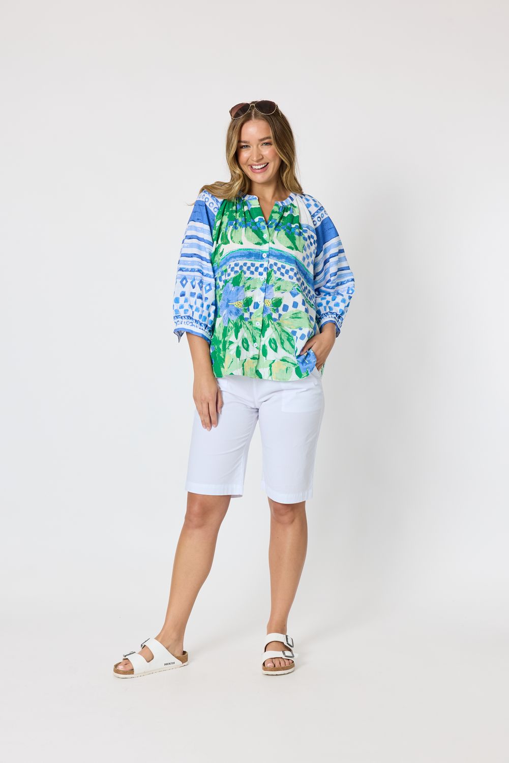Limoncello Print Top