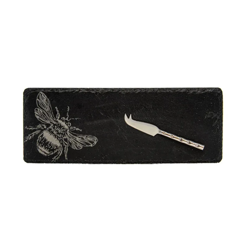 Selbrae House Mini Slate Cheese Board And Knife Set