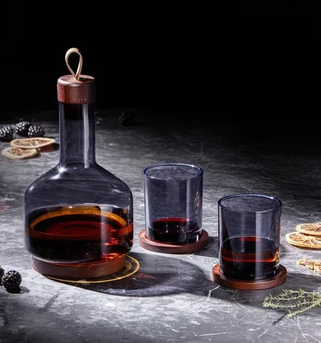 Avalon Navy 6pc Decanter Set