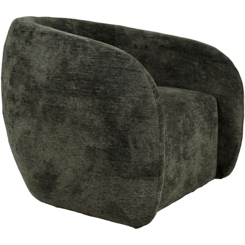 Mila Swivel Chair - Moss