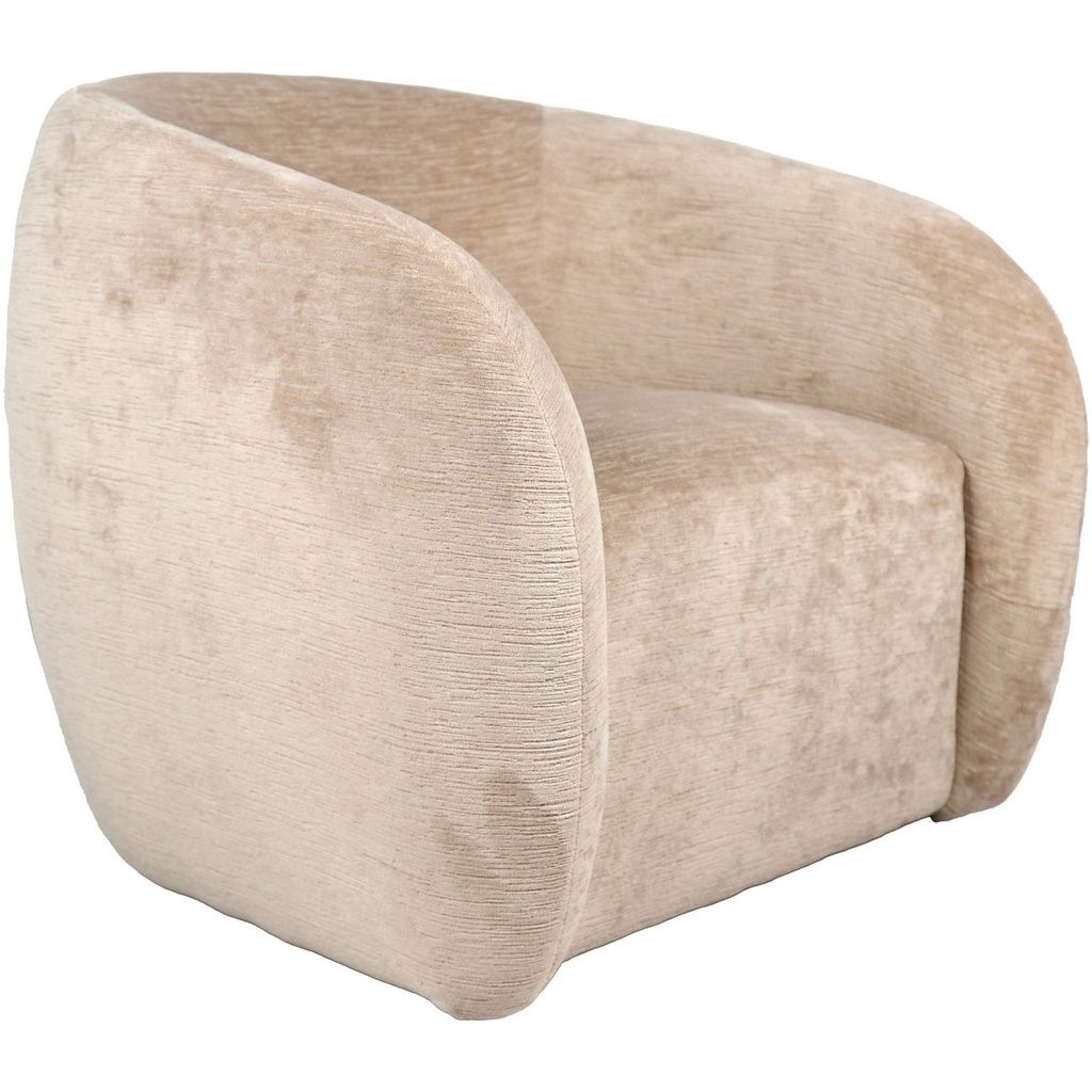 Mila Swivel Chair - Cappucino