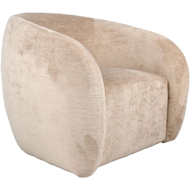 Mila Swivel Chair - Cappucino