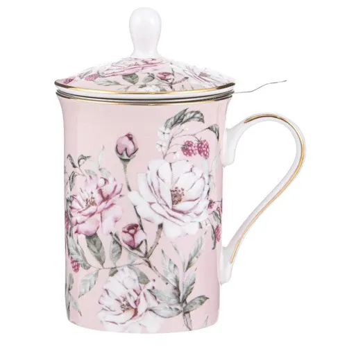 Raspberry Rose 3pc Infuser