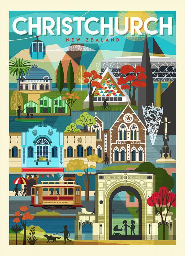 New Zealand Magnets