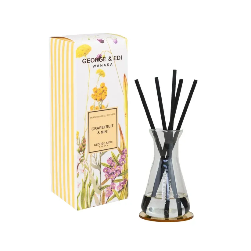 Perfume Reed Diffuser, Scent: Grapefruit &amp; Mint