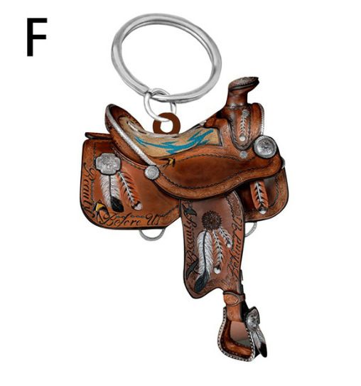Saddle Keychain Type F