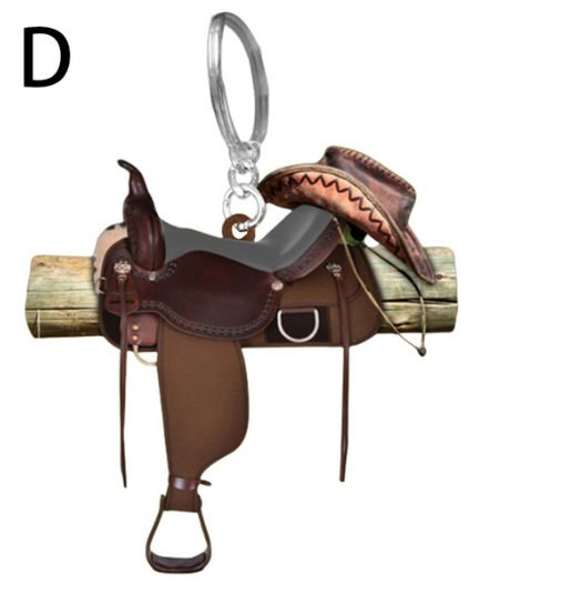Saddle Keychain Type D