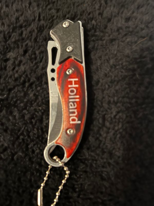 Keychain Knife Engravable
