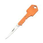 Mini Key Folding Knife High Hardness Pocket Outdoor Survival Knife Orange