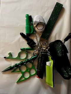 11 Pc Bling Set Green