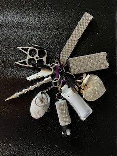 10 Pc Bling Set Silver