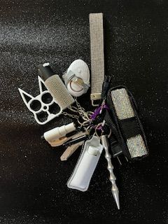 10 Pc Bling Set Silver