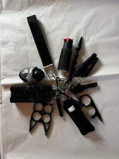 11 Pc Bling Set Black