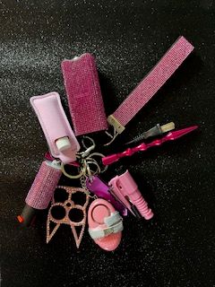 10 Pc Bling Set Pink