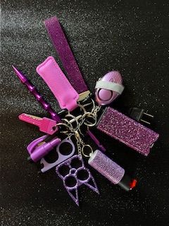 10 Pc Bling Set Purple