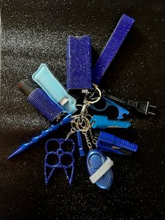 10 Pc Bling Set Blue