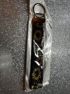 Bling Keychain Wristlet Sunflower