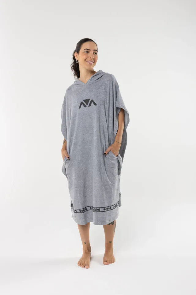 Unisex Surf &amp; Beach Terry Poncho