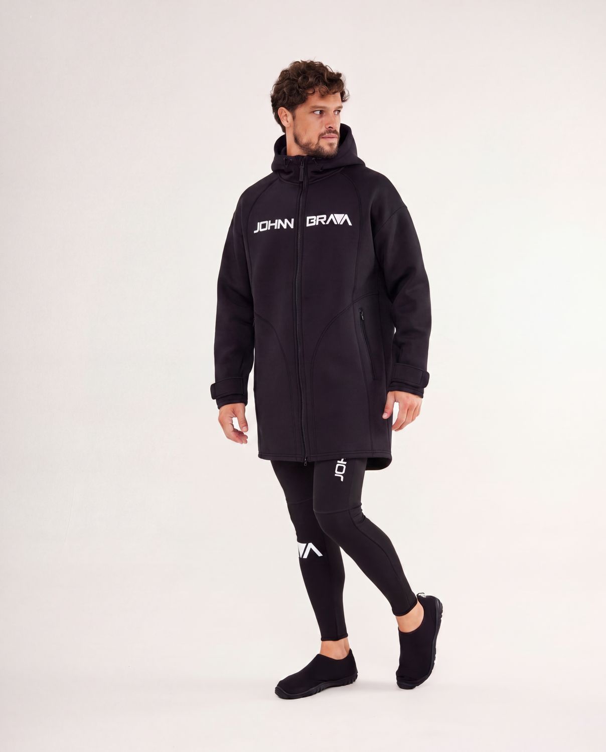 Man wearing Johnn Brava NEO Expedicion 2mm neoprene jacket - view 2