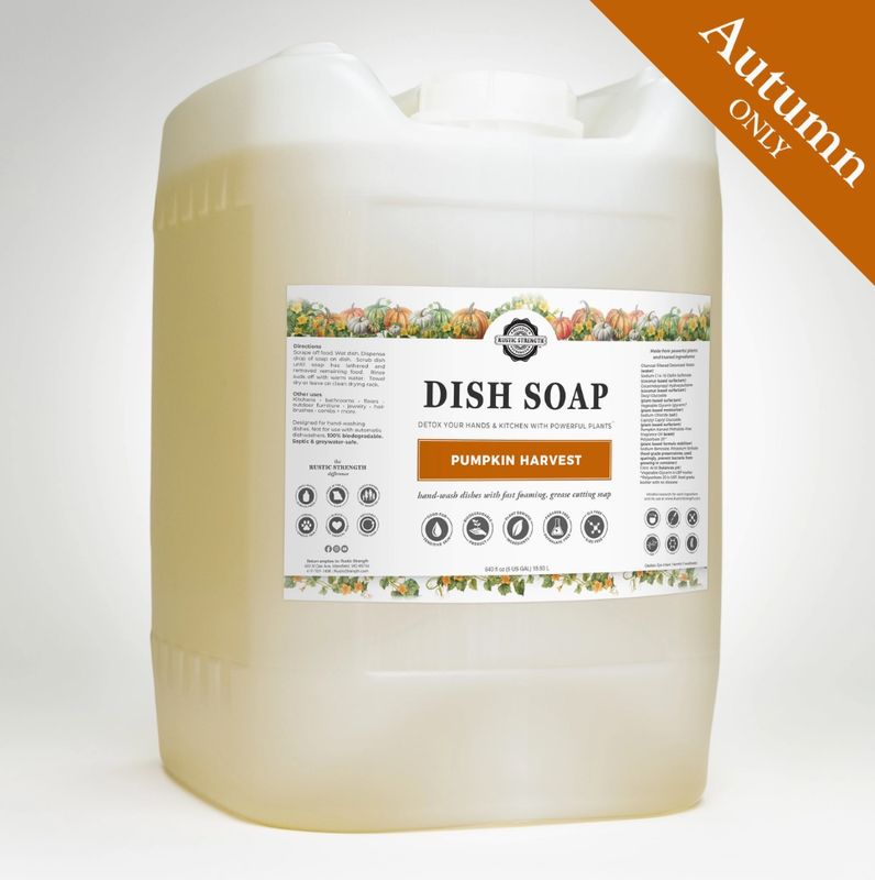 Dish Soap - Pumpkin Harvest Scented